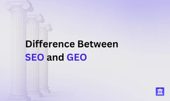 Difference Between SEO and GEO