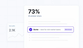 Brex vs Ramp: Differences Between Traffic Data from Similarweb & Reliable Share of Voice in AI Search